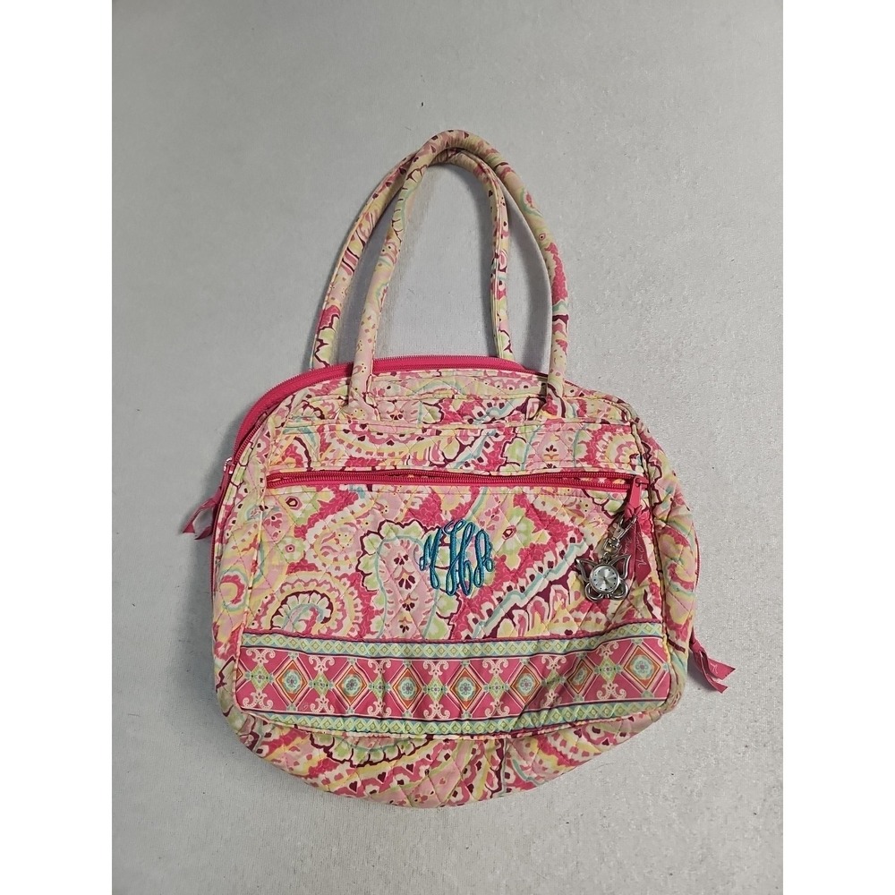 Vera‎ Bradley Set Bag Lots Of Pockets Zip